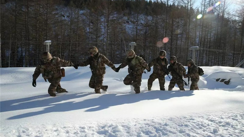 新春走軍營丨雪域邊關(guān)，深山里的“鴨綠江畔第一哨”