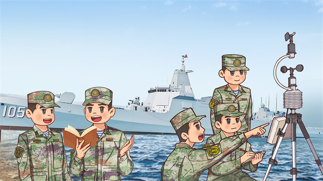 軍旅萌漫日歷丨暖意漸濃萬(wàn)物生，讓我們弓滿弦張、闊步昂揚(yáng)