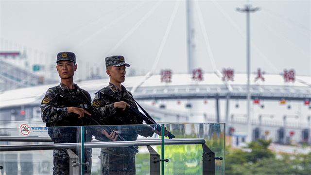 永不褪色的紅色前哨：走進武警廣東總隊珠海支隊執(zhí)勤一中隊
