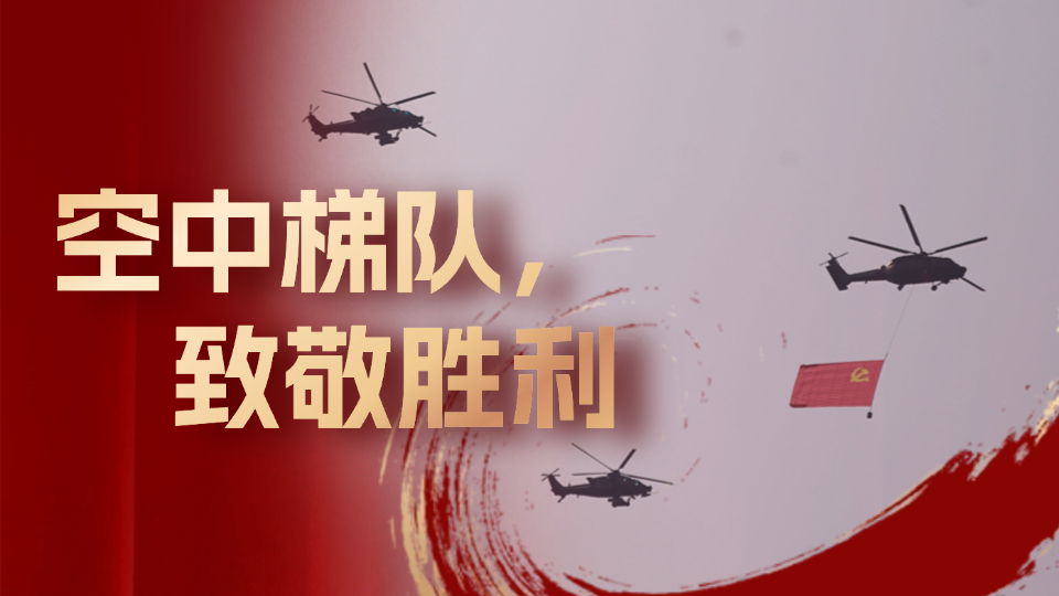 我在閱兵現(xiàn)場｜空中梯隊(duì)，致敬勝利