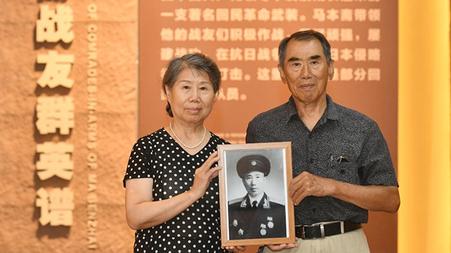 尋找照片中的TA·抗戰(zhàn)勝利80周年丨“父親身上的彈傷，是永不磨滅的勛章”
